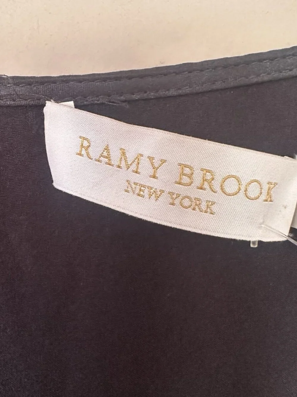 NWT Ramy Brook Silk Black Jumpsuit Women XXS Wrap Sleeveless Cocktail Classic